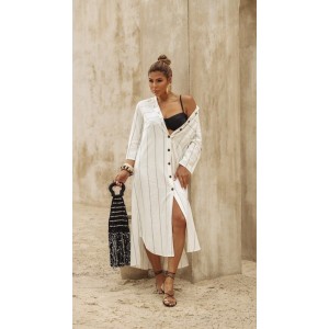 Chemise Longo Listrado