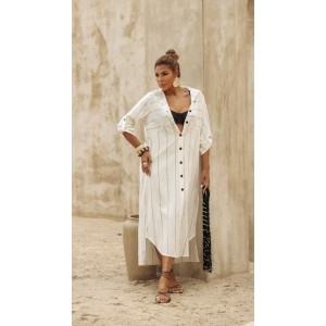 Chemise Longo Listrado